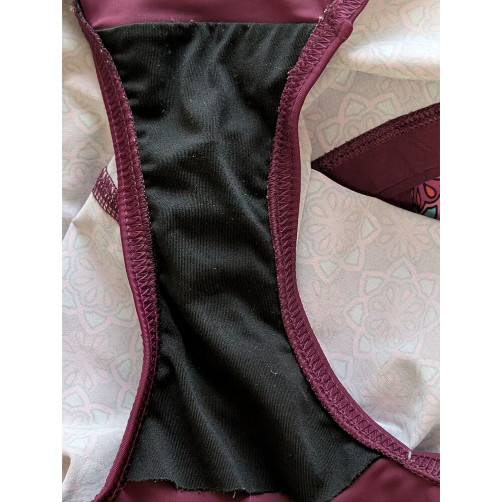 Lands' End Women's Quick Dry Swim Shorts with Panty geometric mandala size 14 - Picture 5 of 8